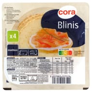 Cora blinis 4 x 50g