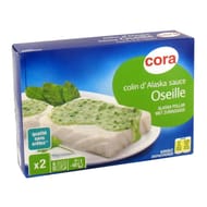 Cora colin d'Alaska sauce oseille 400g