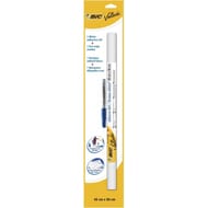 Bic rouleau adhésif blanc 45x50 cm + 1 feutre bleu