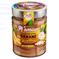 M'amour confiture banane pot verre 325g