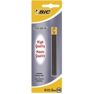 Bic mines criterium blister 2 mm x1 étui hb 6 mines