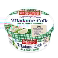 Paysan Breton le fromage fouetté Madame Loïk ail et fines herbes 150g