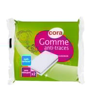 Cora gomme anti trace x 2