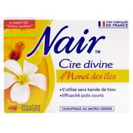 Nair cire divine monoï des îles résine micro-ondable pot 400 g