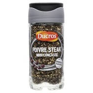 Ducros poivre steak noir flacon duc 38g