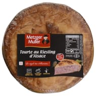 Metzger muller tourte au riesling d'Alsace pur beurre 500g
