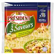Président râpé le 3 saveurs 200g