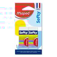 Maped 2 gommes softy extra douce