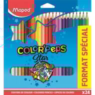 Maped crayons de couleur color'peps x24 format spécial