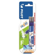 Pilot étui de 3 recharges frixion point bleu 0.5 mm