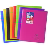 Clairefontaine cahier kbook 24x32 cm seyes opaque coloris assortis