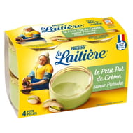 La Laitière Petit pot de crème pistache 4x100g