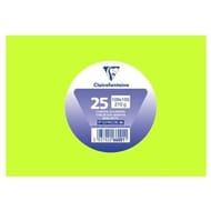 Clairefontaine 25 cartes 10.9x15.5 cm vert bourgeon
