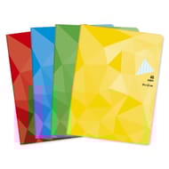 Cora cahier piqure 24x32 48 pages seyes grands carreaux 90 grammes