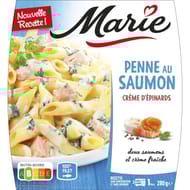 Marie penne au saumon et crème d'épinards 280g