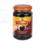 Tramier bocal olives noires confites dénoyautées sans saumure 150g