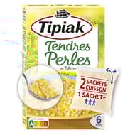 Tipiak tendres perles de blé 350g (175gx2)
