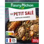 Fleury Michon petit salé aux lentilles vertes en sachet 350g