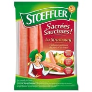 Stoeffler saucisse de strasbourg x6 240g
