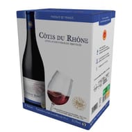 Côtes du rhône rouge l'âme du terroir poche 5l 13,5% vol.