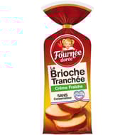 La Fournée Dorée Brioche Tranchée crème fraîche 500g