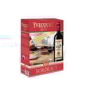 Cellier yvecourt bordeaux rouge 3l 12.5%vol