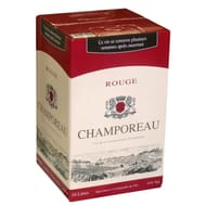 Champoreau vin de la communauté Européenne rouge poche 10 litres 11% Vol.