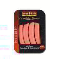 Metzger Muller véritable saucisse de strasbourg supérieur x4 240g