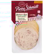 Pierre schmidt Saucisse de lyon fin 8 tranches 150 g