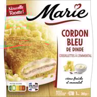 Marie cordon bleu coquillettes au fromage 280g