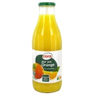 Cora pur jus d'orange bocal 1l