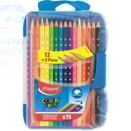 Maped 15 crayons de couleur color'peps boîte plastique