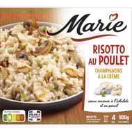 Marie risotto au poulet et aux champignons à la crème 900g