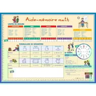 Sous-main rigide mathématiques