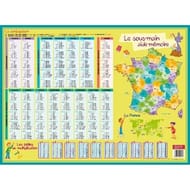 Sous main rigide aide mémoire