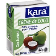Kara crème de noix de coco 200ml