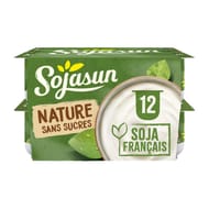 Sojasun spécitalité au soja fermentée nature 12x100 g