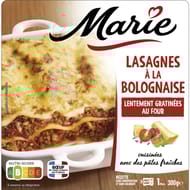 Marie lasagnes à la bolognaise 300g