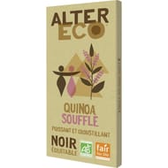 Alter Eco chocolat noir quinoa bio 100g