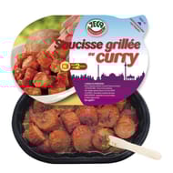 Jeca saucisse grillée au curry 200 g