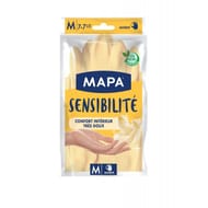 Mapa gants latex satiné taille M