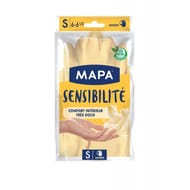 Mapa gants latex satiné taille s