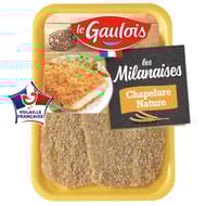 Le Gaulois escalope de dinde milanaise x2 240g
