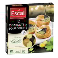 Escal 12 escargots de Bourgogne au chablis 89g