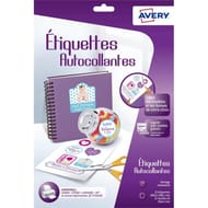 Avery 12 Etiquettes autocollantes 199,6X289.1 mm J8167-12