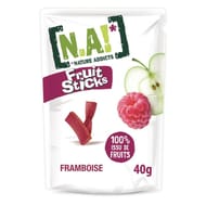 N.A! fruit stick framboise doypack de 40g