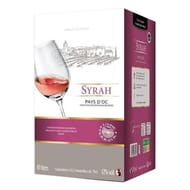 L'âme du terroir vin de pays d'OC  Syrah rosé poche 10 litres 12,5% Vol.