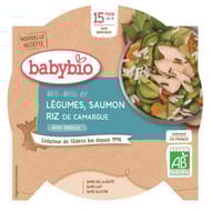 Babybio petit plat légume saumon  dès 15 mois 260g