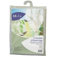 5 housses d'hivernage 0.80x1m