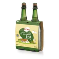 Cora cidre Normand brut 2 x 75 cl 4,5% Vol.